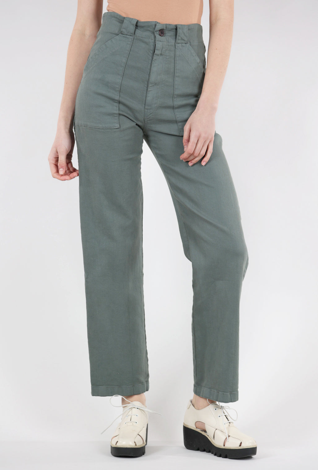 Prairie Underground Long Carpenter Pant, Cool Green 