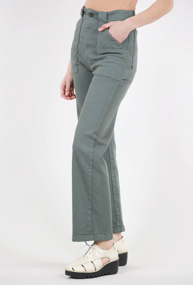 Prairie Underground Long Carpenter Pant, Cool Green 