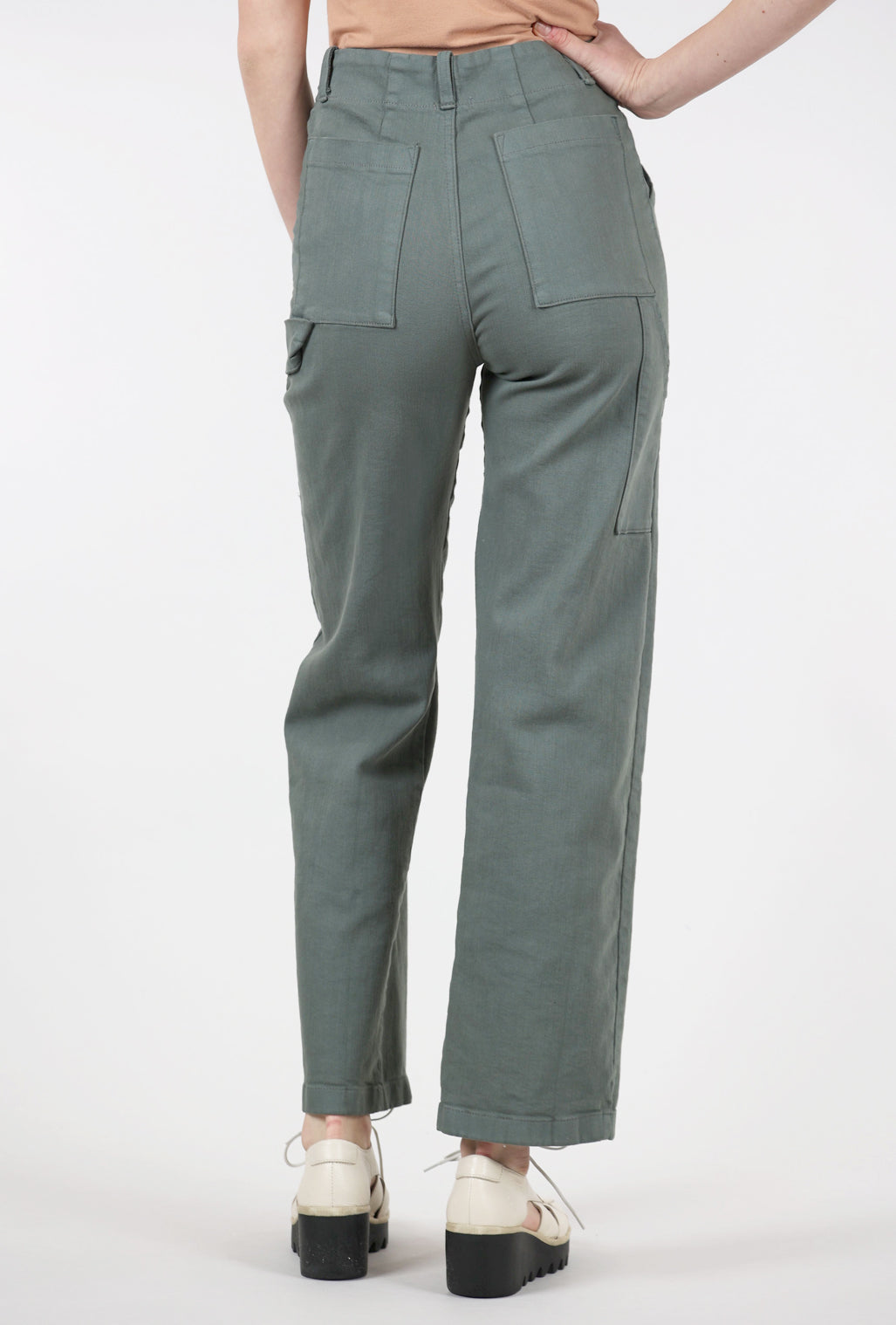 Prairie Underground Long Carpenter Pant, Cool Green 