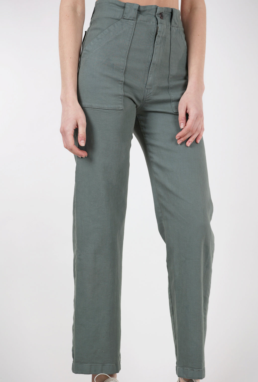 Prairie Underground Long Carpenter Pant, Cool Green 