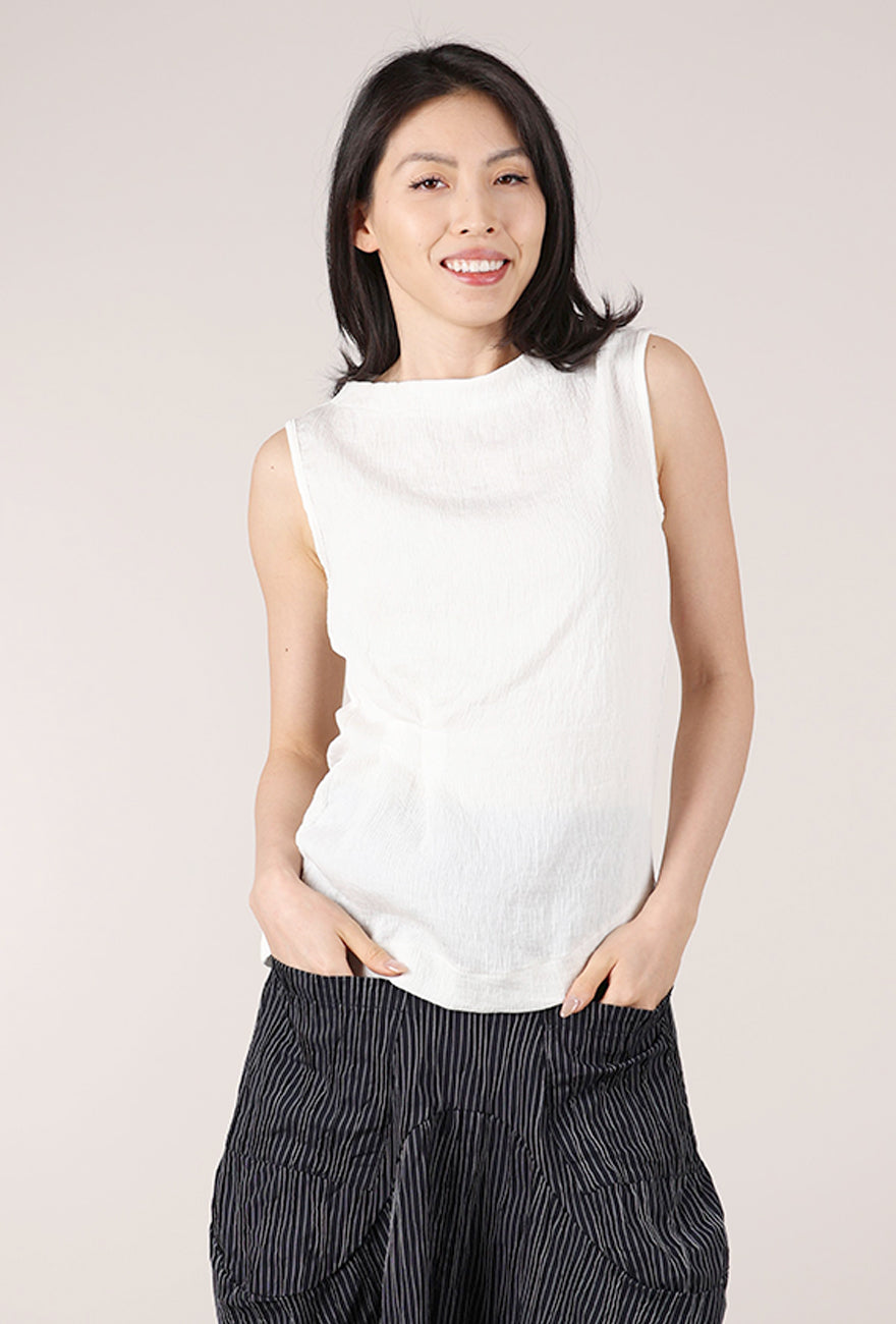 Porto Miyako Top, White 