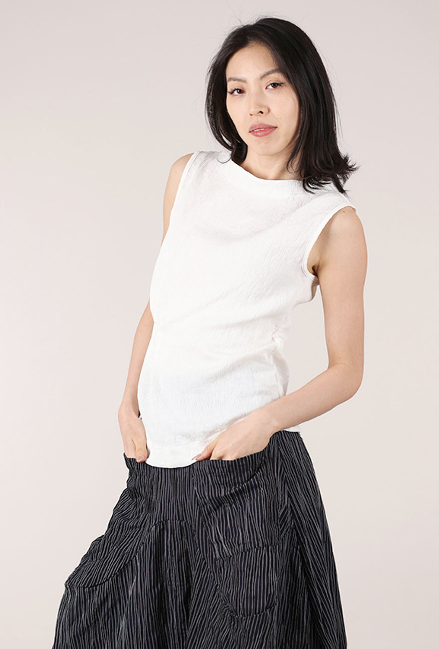 Porto Miyako Top, White 