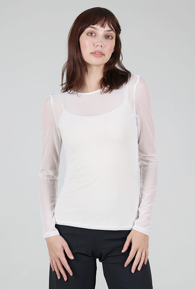 Kozan Mika Mesh Tee, White 