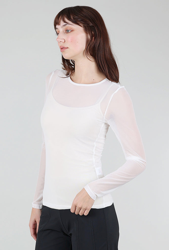 Kozan Mika Mesh Tee, White 