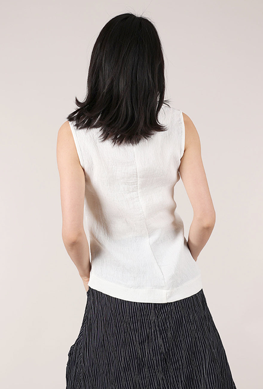 Porto Miyako Top, White 
