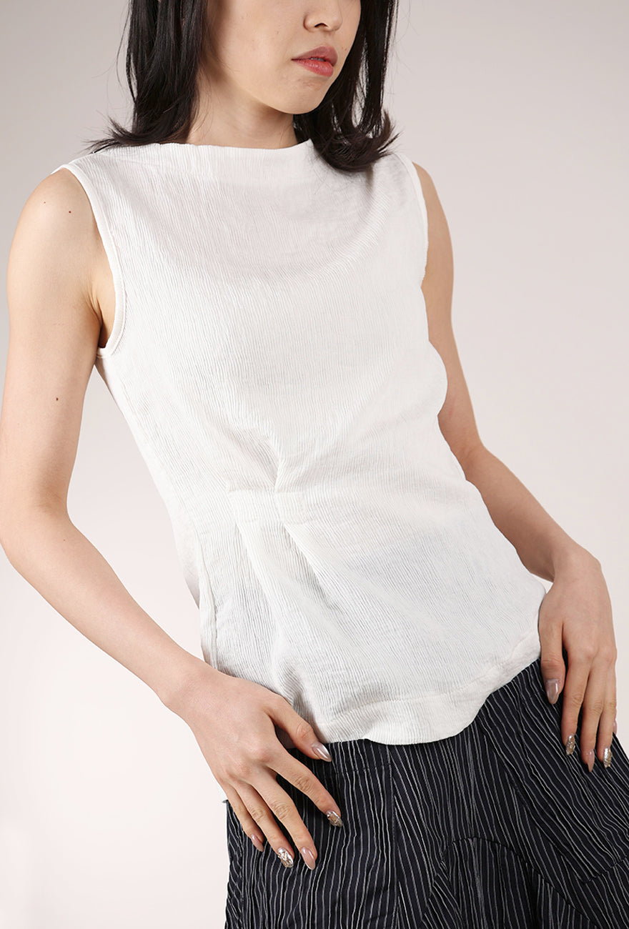 Porto Miyako Top, White 