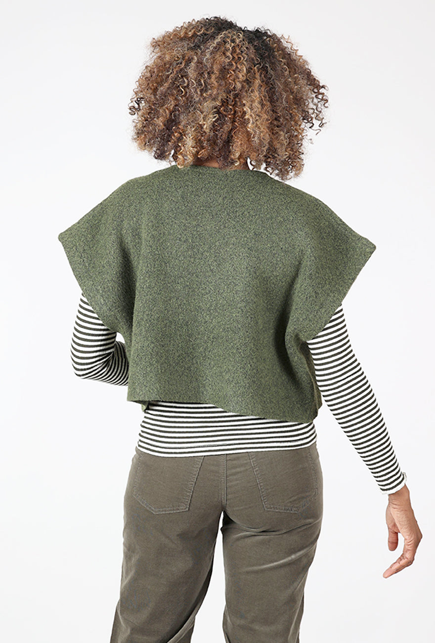 Kerisma Sachi Vest, Olive Jade 