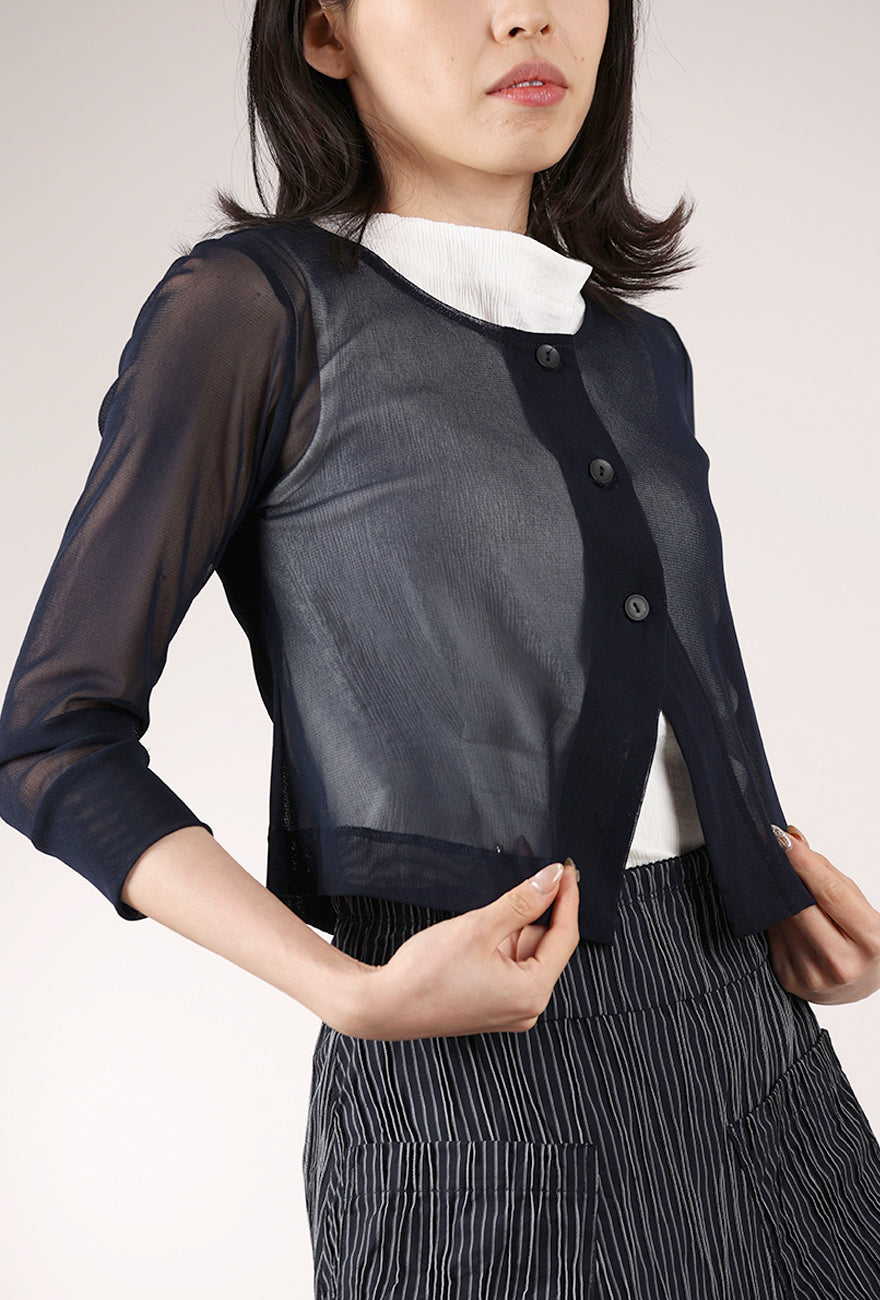 Porto Deedra Mesh Jacket, Navy 