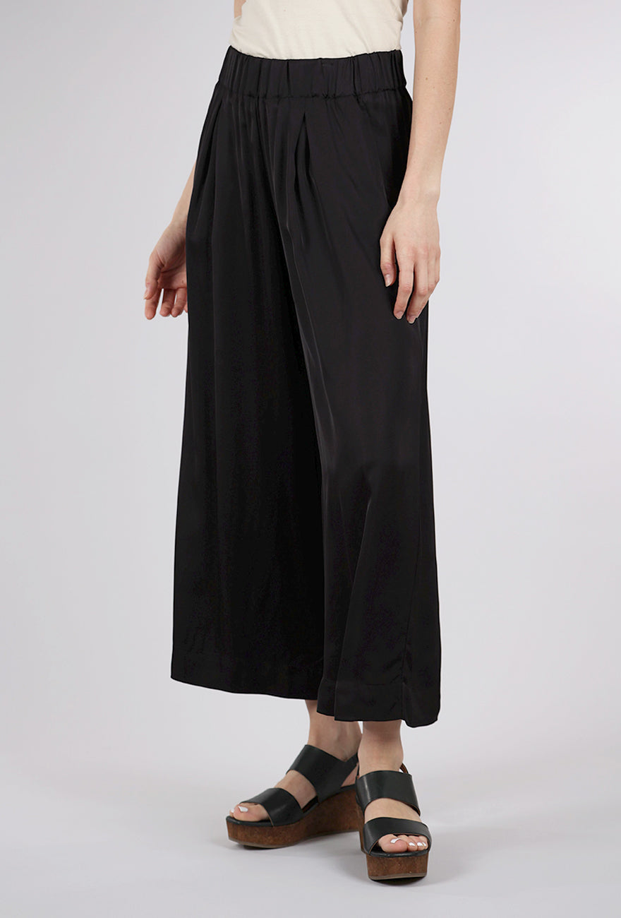 Sessun Isla Night Wide-Leg Pant, Black 