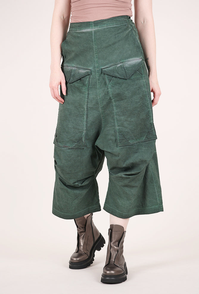 Rundholz Cotton Linen ER Trouser, Pine Cloud 