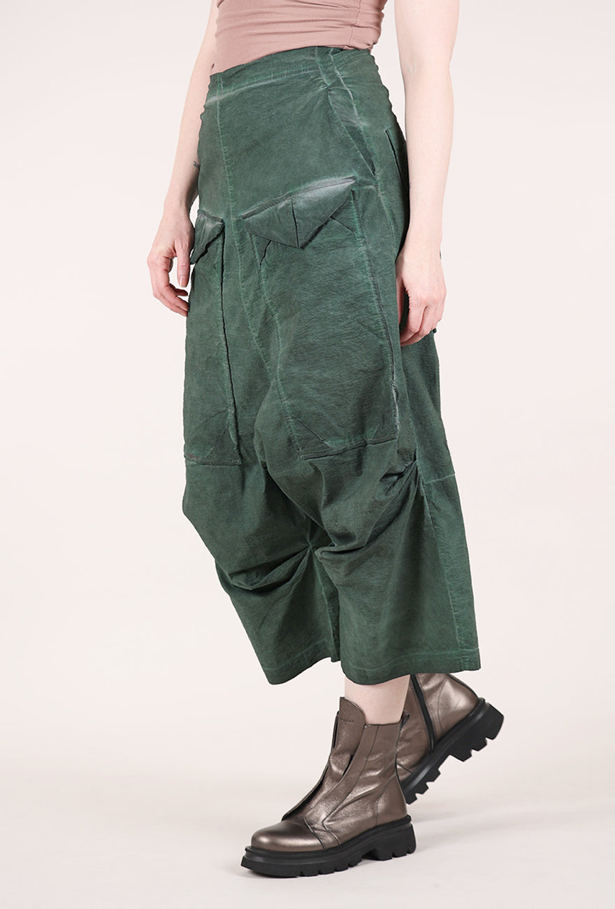 Rundholz Cotton Linen ER Trouser, Pine Cloud 