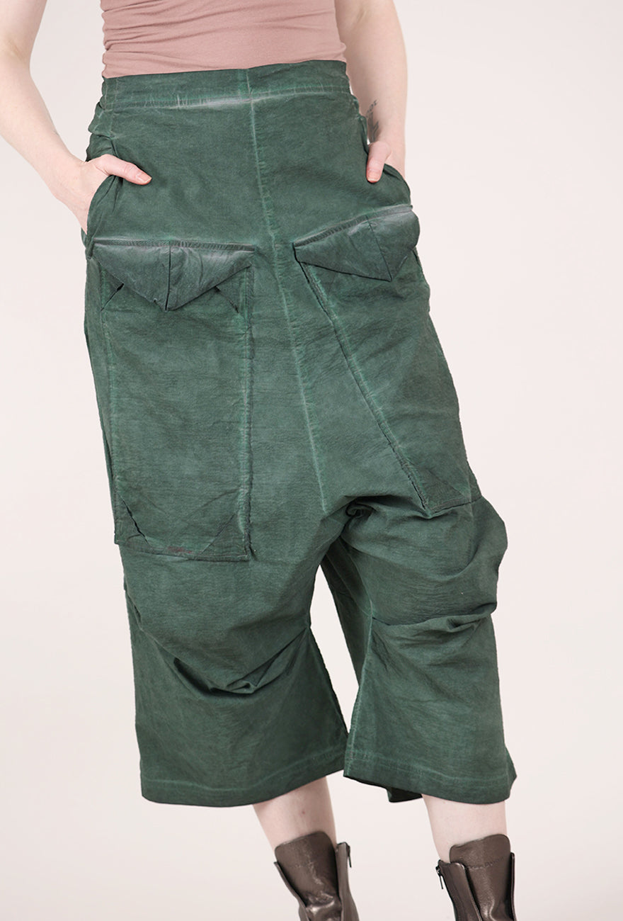 Rundholz Cotton Linen ER Trouser, Pine Cloud 