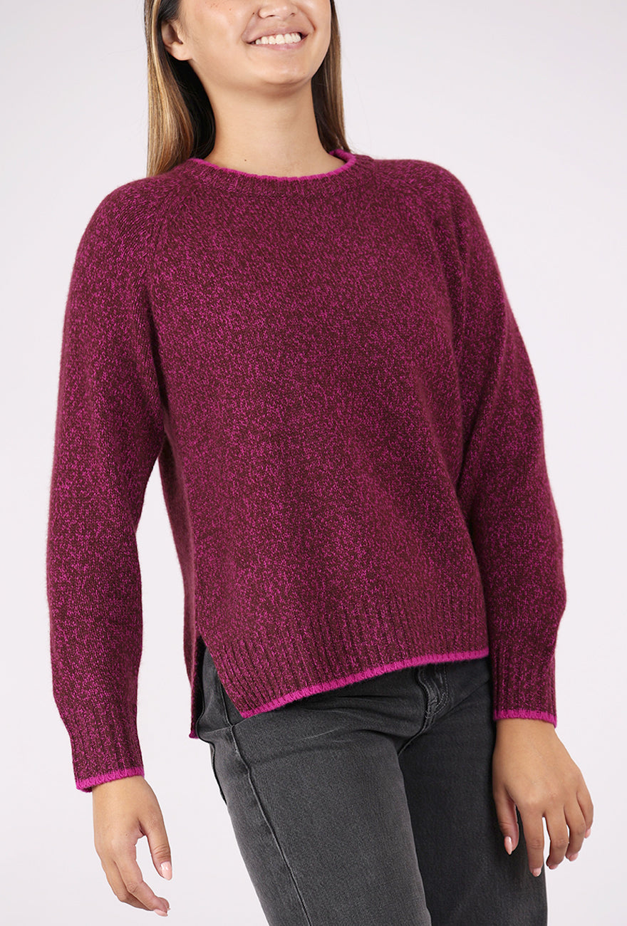 Margaret O'Leary Mendocino Pullover, Port Combo 