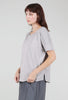 Mododoc Short Dolman Sleeve Boatneck Tee, Gray Harbor 