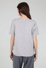 Mododoc Short Dolman Sleeve Boatneck Tee, Gray Harbor 