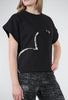 Alembika Heart S/S Sweatshirt, Black 