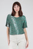 Paper Temples Louie Ombre Lace Sweater, Sage 