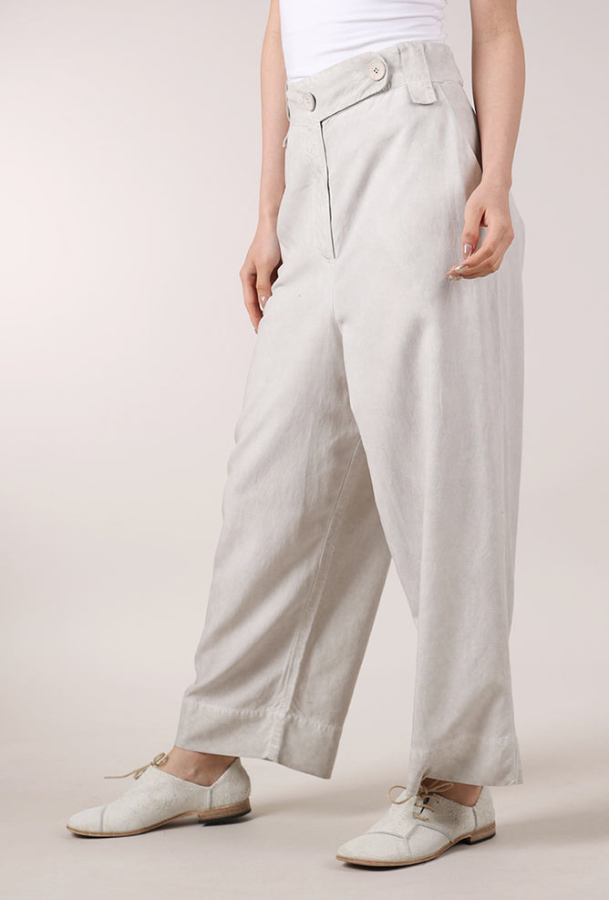 La Vaca Loca Buche Trouser, Cold White 