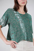 Paper Temples Louie Ombre Lace Sweater, Sage 