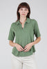 Mododoc Half-Sleeve Easy Polo Tee, Island Palm 