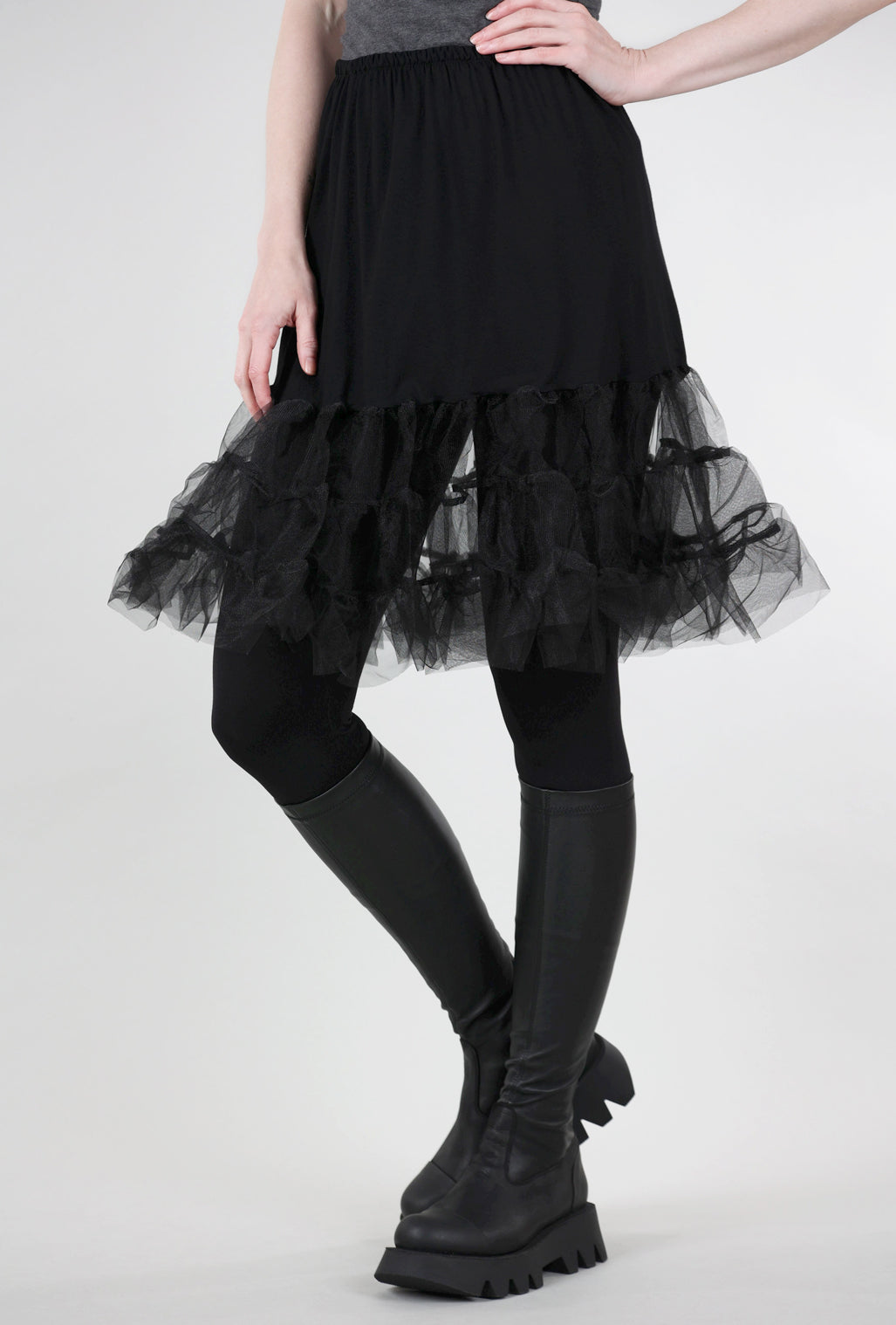 Luukaa Tutu Layer Skirt, Black 