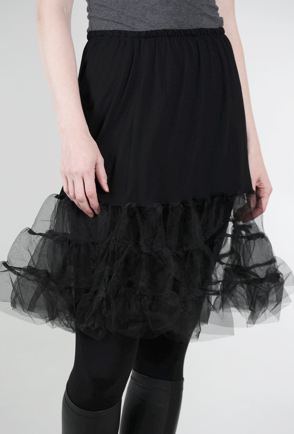 Luukaa Tutu Layer Skirt, Black 