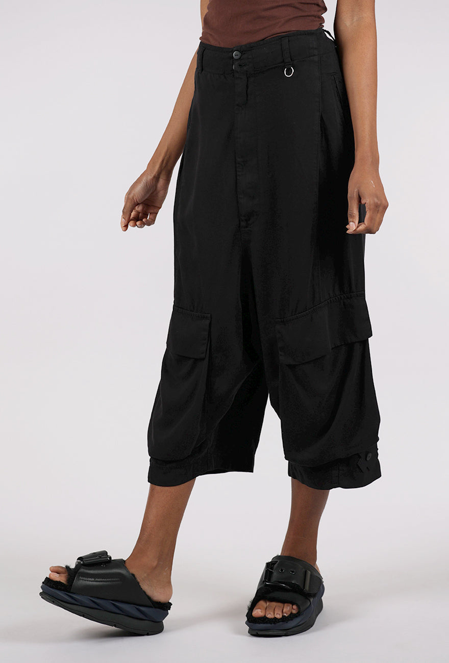 Pluslavie Big Pocket Pant, Black 