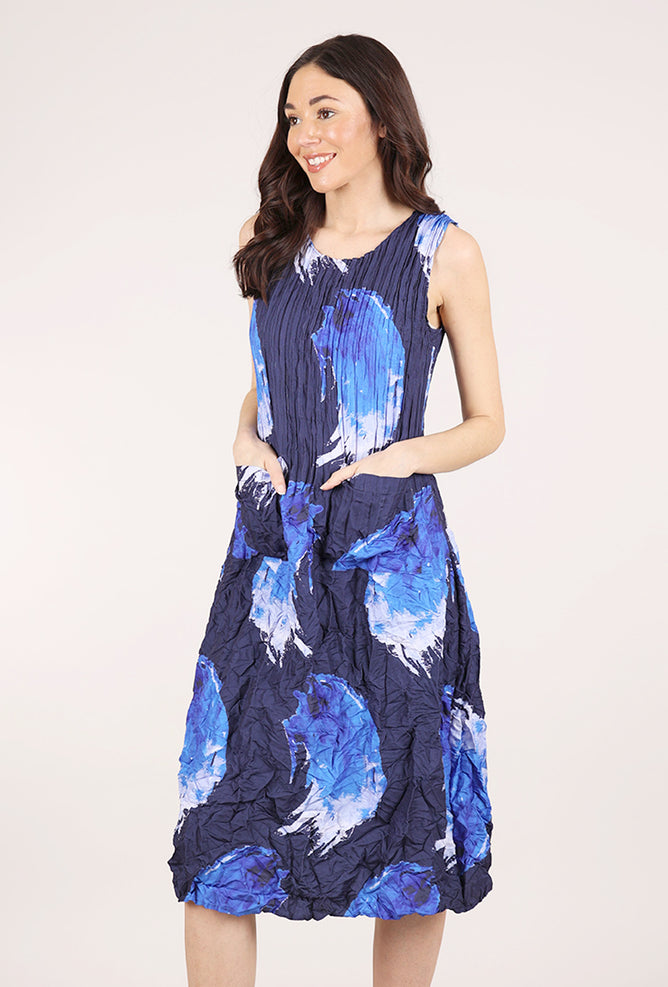 Alquema Smash Pocket Dress, Blue Mix 