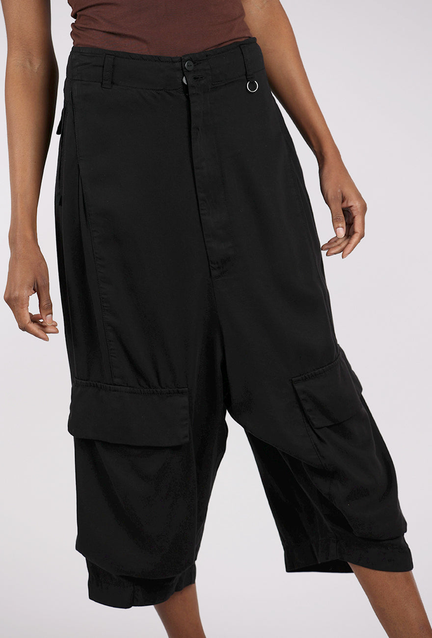 Pluslavie Big Pocket Pant, Black 