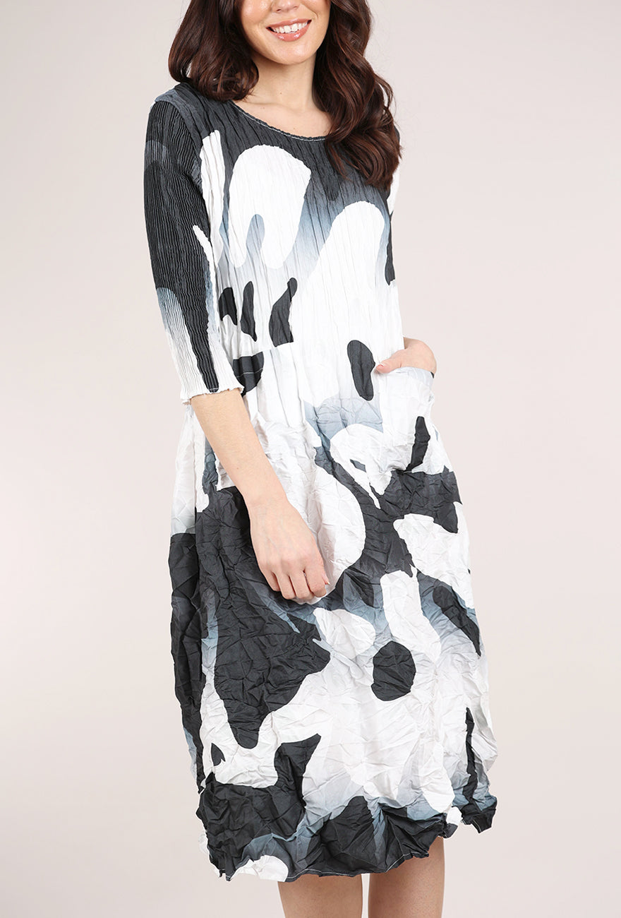 Alquema 3/4 Sleeve Smash Pocket Dress, Orchard 