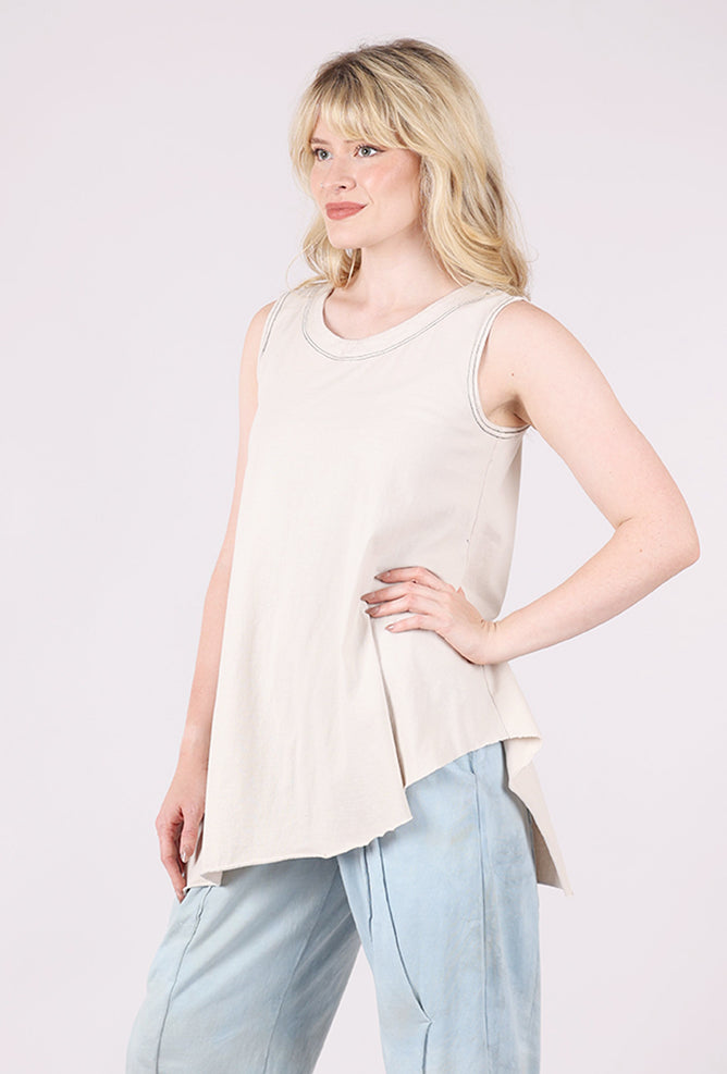 Cynthia Ashby Knit Tunic, Ashby White 