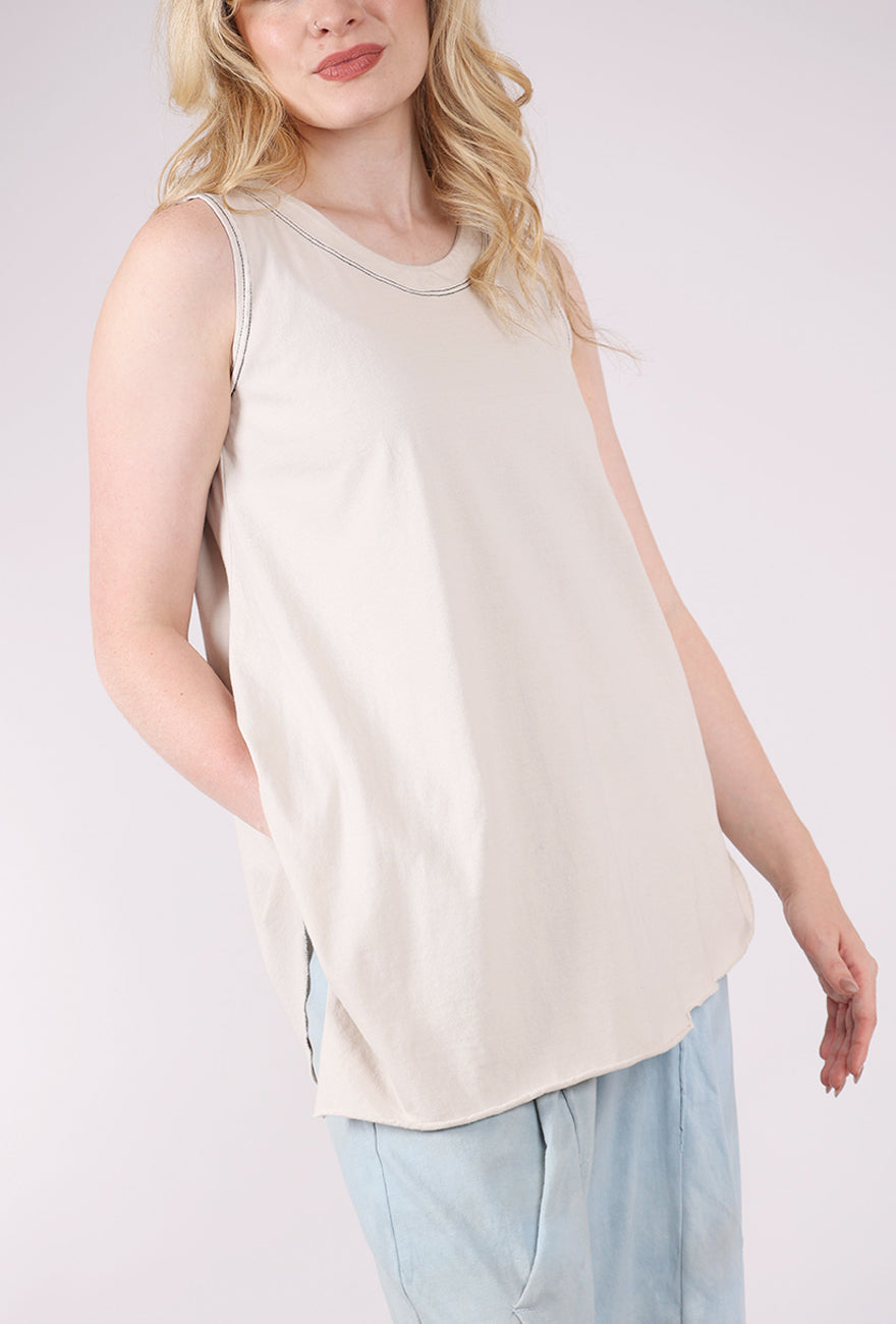Cynthia Ashby Knit Tunic, Ashby White 