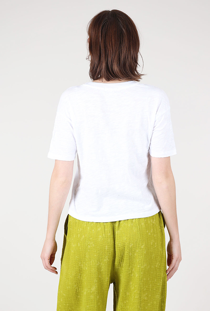 Mododoc Shrunken Boxy Crew, White Halo 