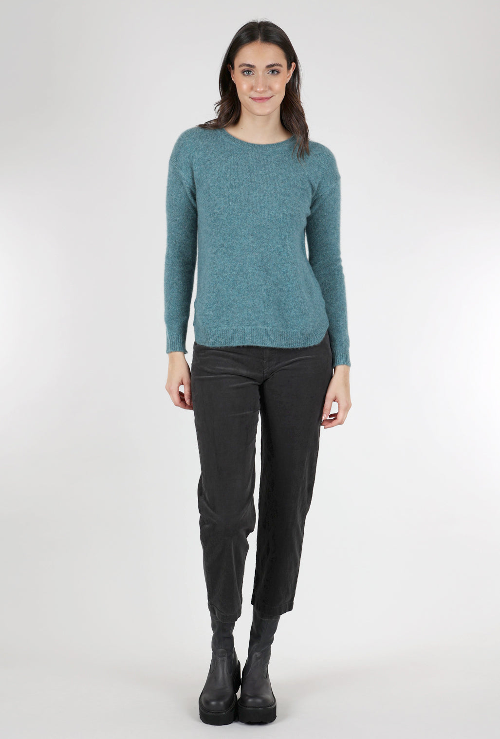 Estheme Cashmere Cozy Lofted Cashmere Pullover, Utopia 