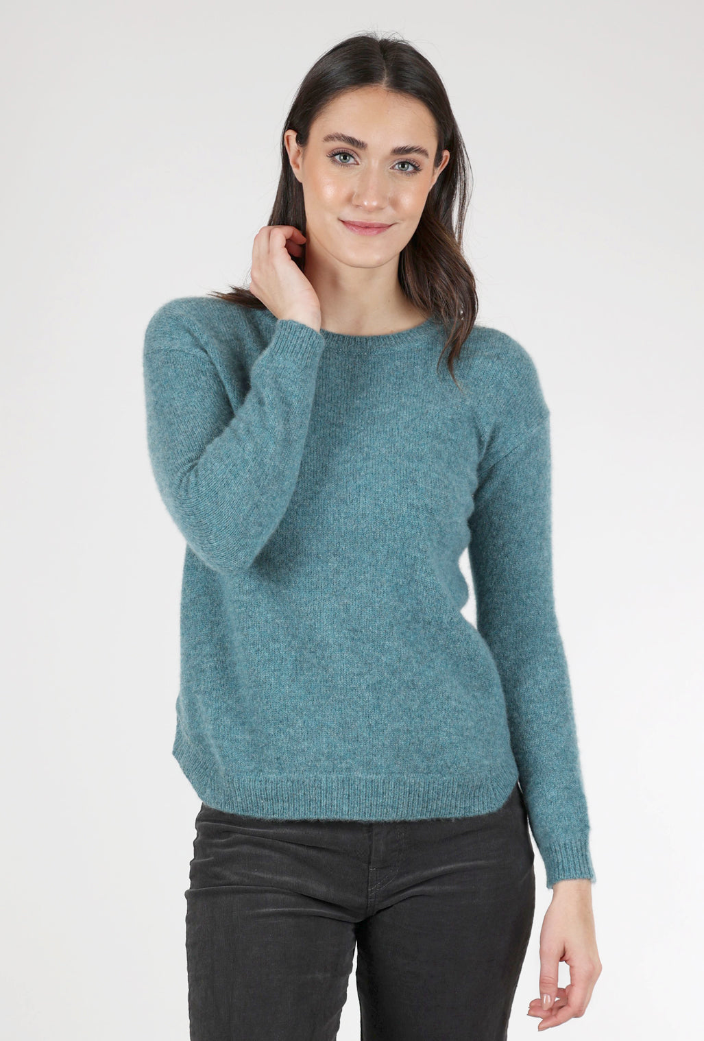 Estheme Cashmere Cozy Lofted Cashmere Pullover, Utopia 