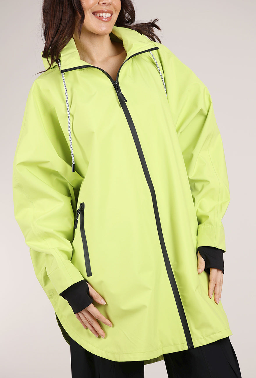 Normann Dolman Rain Jacket, Lime 