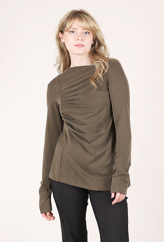 Lotus Eaters Sogan Top, Khaki 