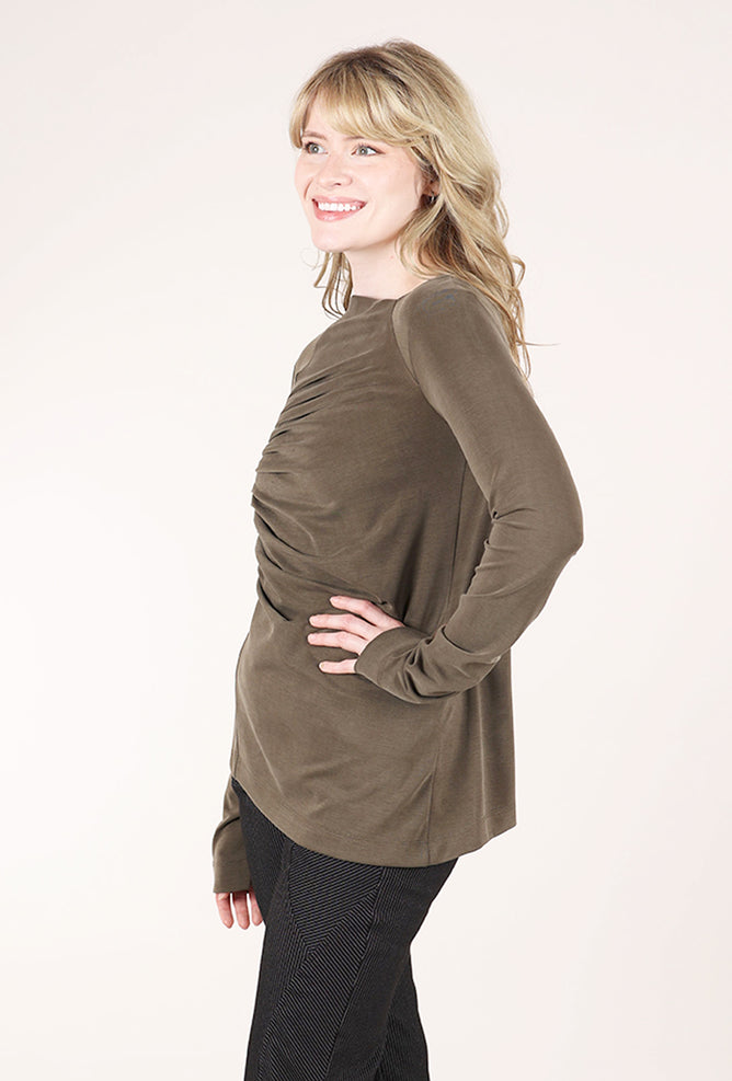 Lotus Eaters Sogan Top, Khaki 