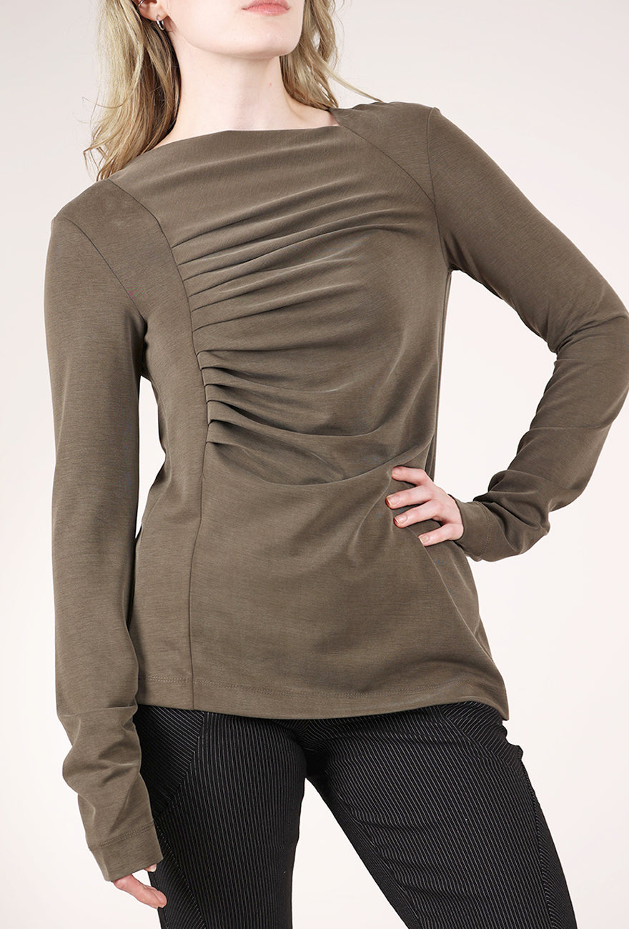 Lotus Eaters Sogan Top, Khaki 