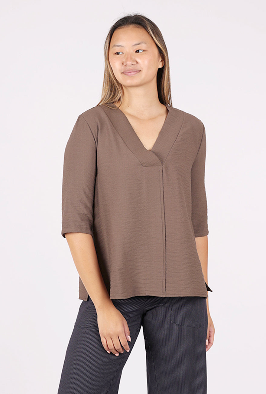Niche Studio Top, Coffee 