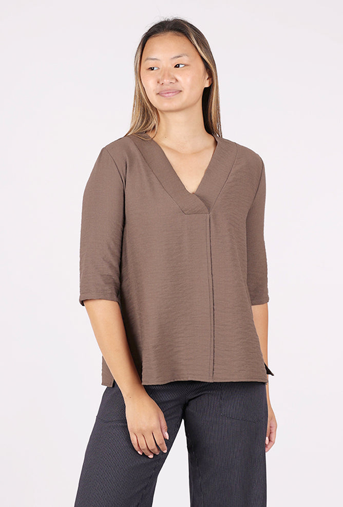 Niche Studio Top, Coffee 