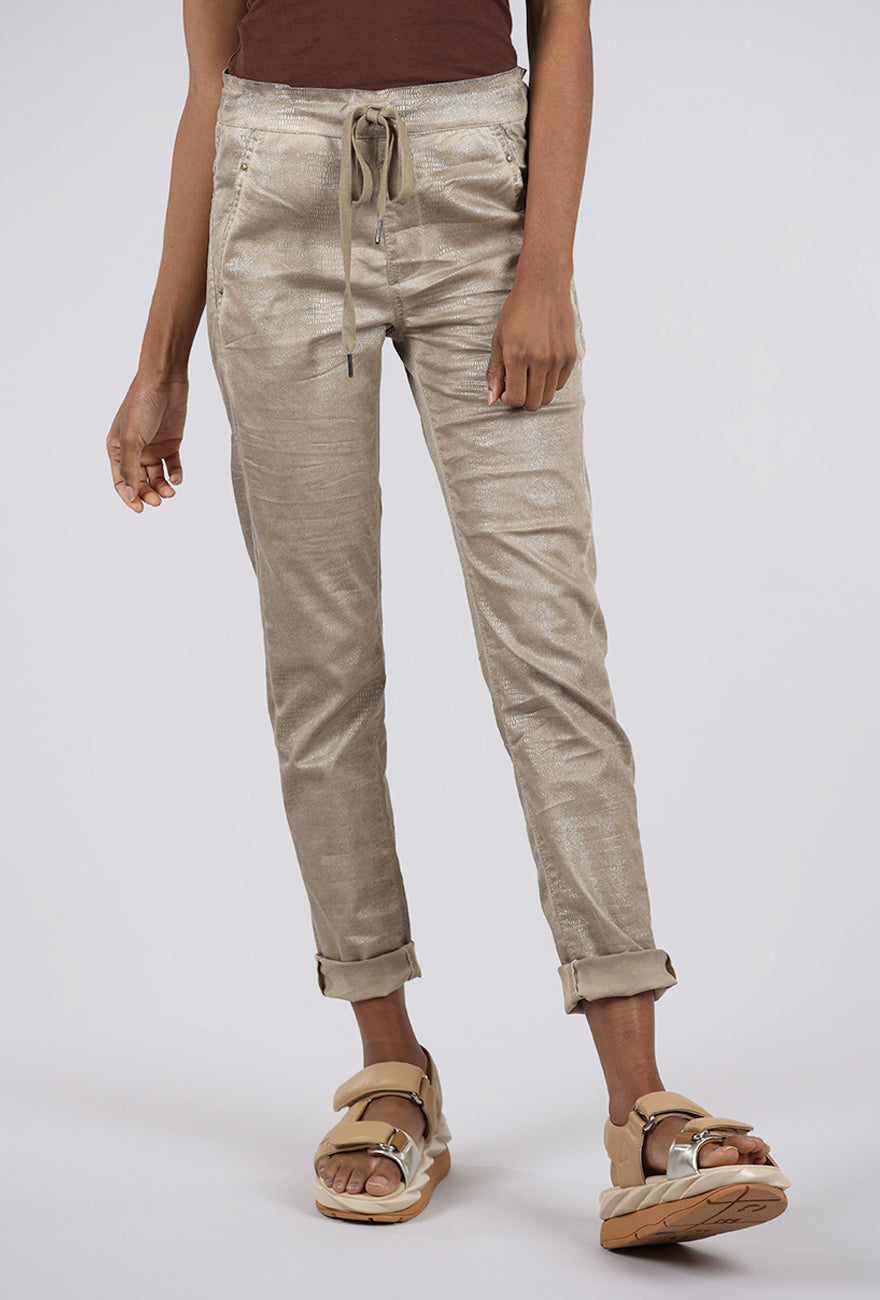 Alembika Iconic Stretch Denim, Cream 