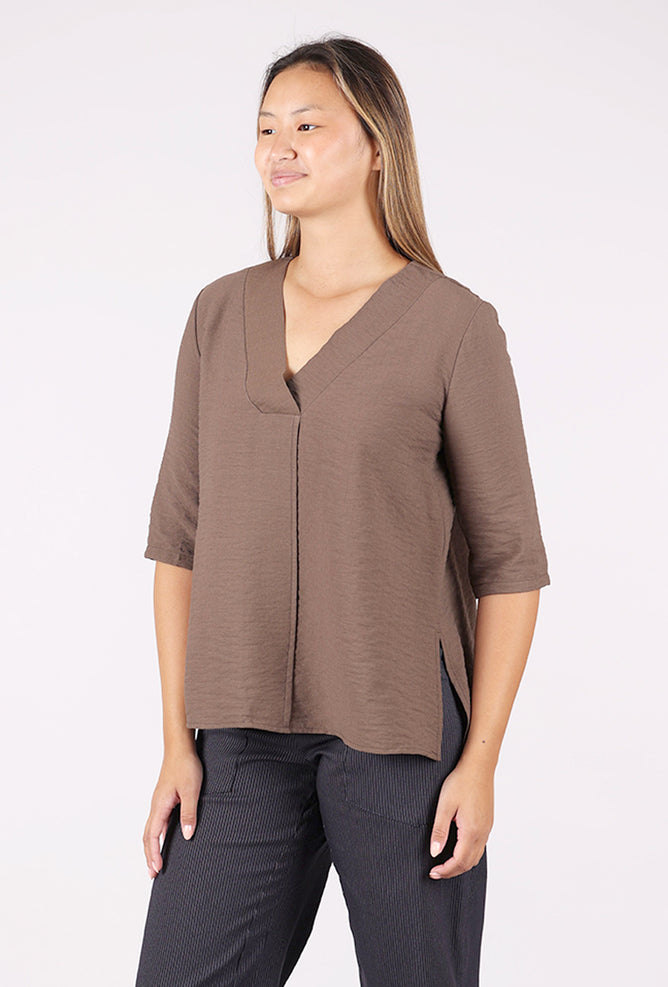 Niche Studio Top, Coffee 