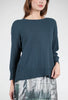 Liv Spa Knit Angle Sweater, Spruce 