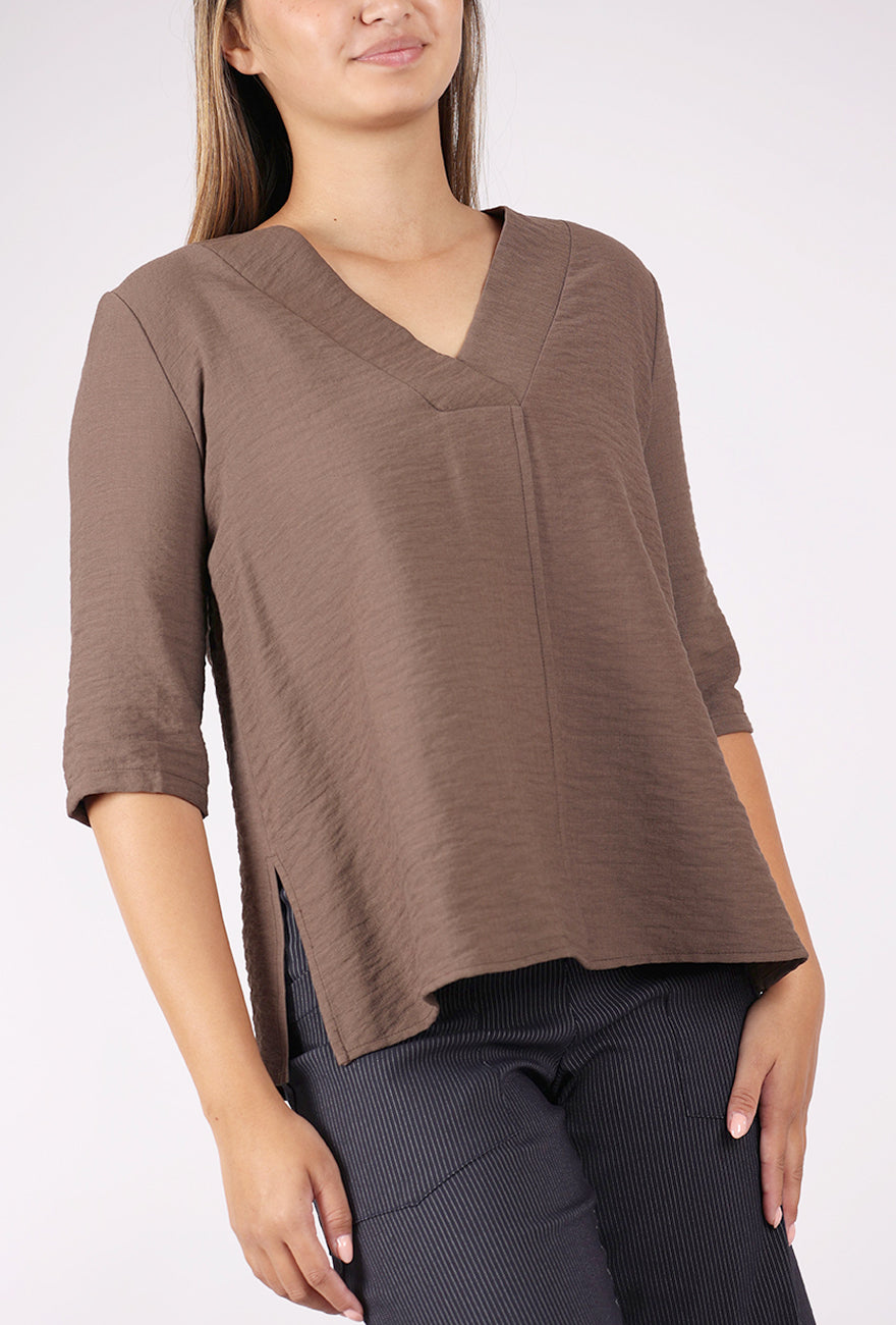 Niche Studio Top, Coffee 