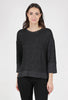 Habitat Soft Heathered Fleece Pullover, Black 