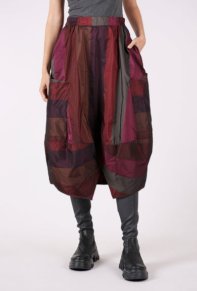 Luukaa Crimson Skirt, Dark Scarlet 