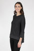 Habitat Soft Heathered Fleece Pullover, Black 