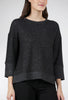 Habitat Soft Heathered Fleece Pullover, Black 