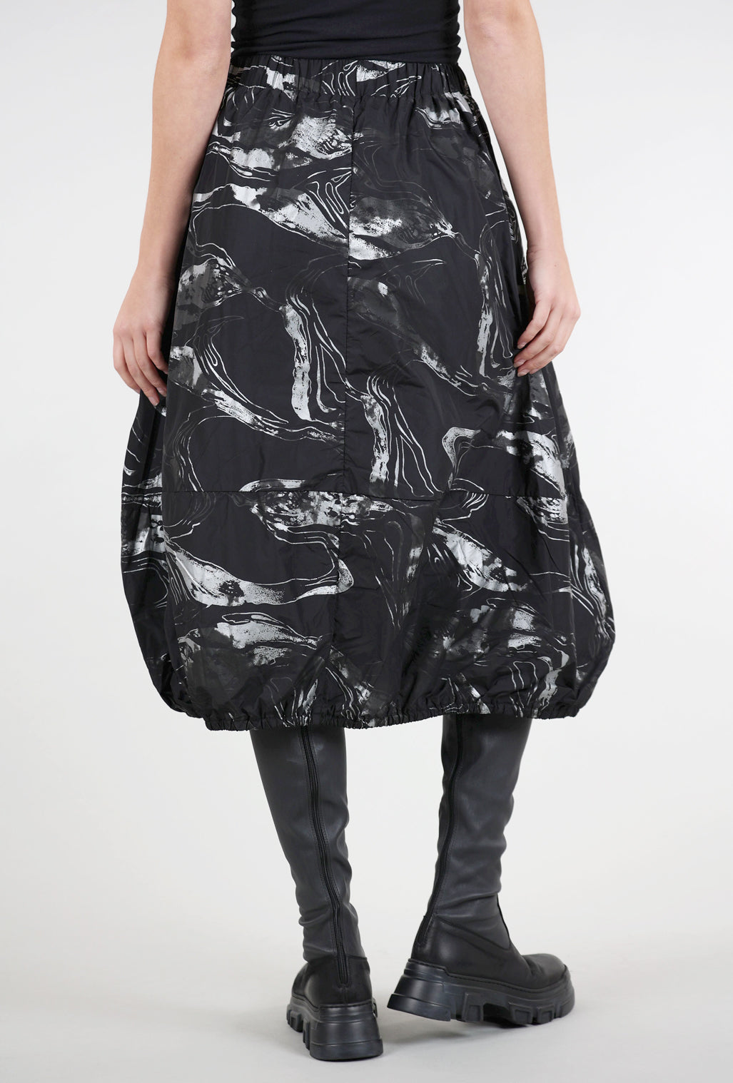 Kozan Adley Skirt, Chrome/Black 